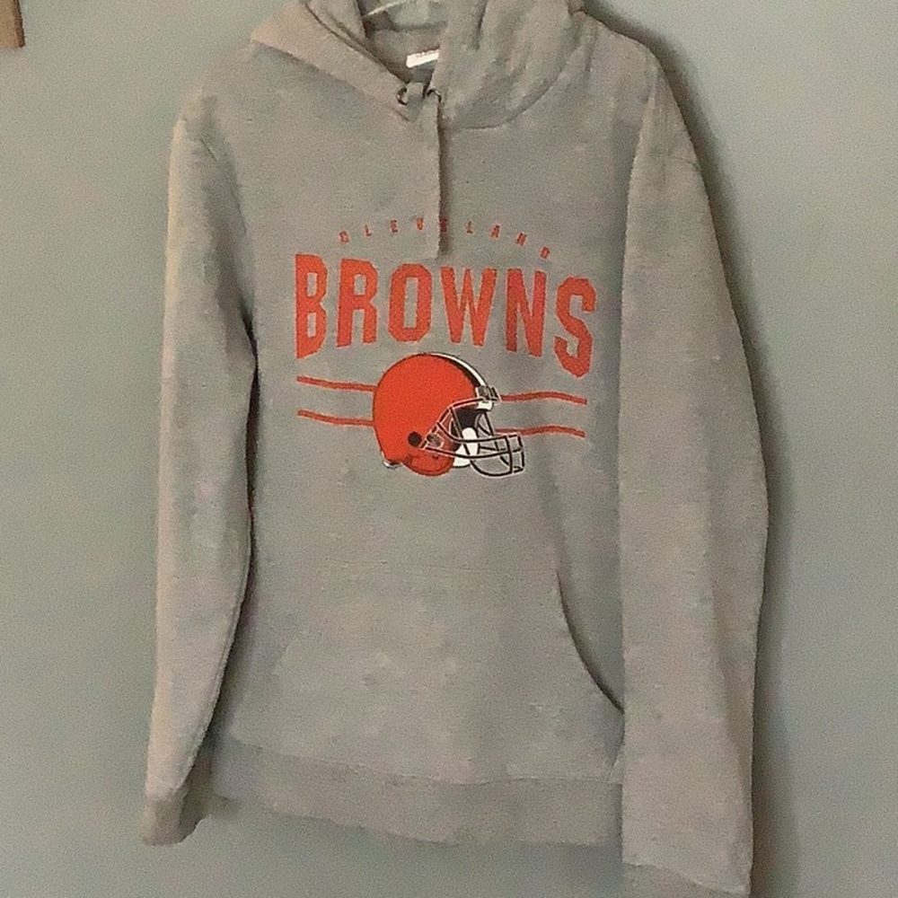 Cleveland Browns Gray Hoodie